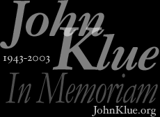 John Klue, in memoriam